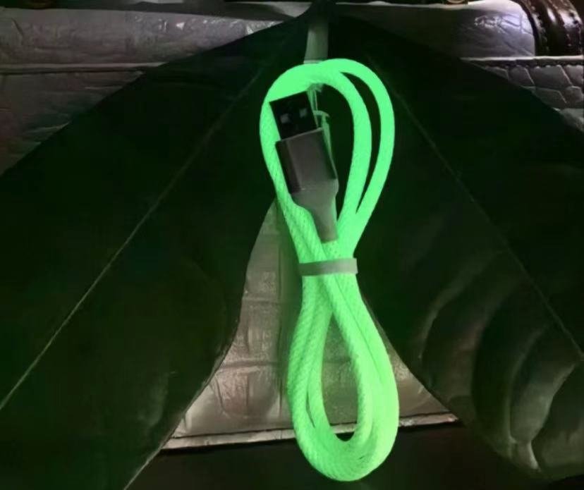 Fluorescent Data Cable